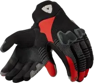Motorcycle gloves and motorcycle helmets